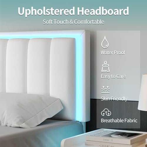 IMMERSTABLE Full Bed Frame with Headboard