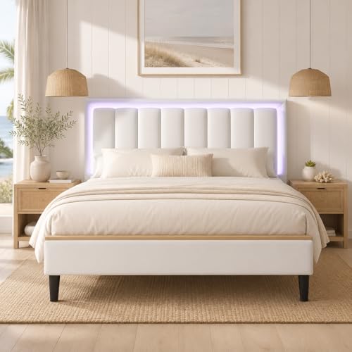 IMMERSTABLE Full Bed Frame with Headboard